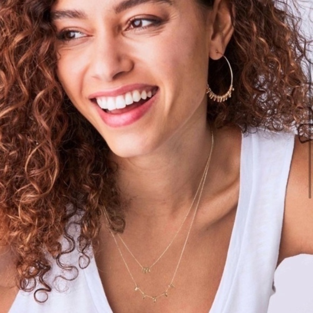 Closet Closing! 🛍️  Offers Welcome! Gold Stella & Dot Delicate Petal Necklace